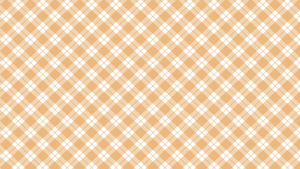 Diagonal print orange plaid background