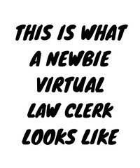 Newbie virtual law clerk