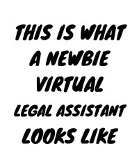 Obraz premium Newbie virtual legal assistant