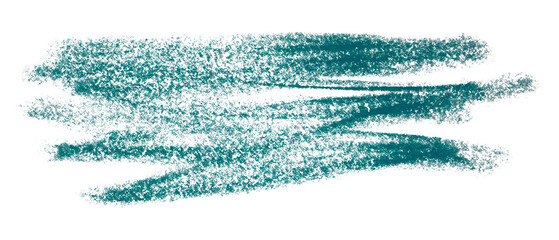 green pencil strokes isolated on transparent background