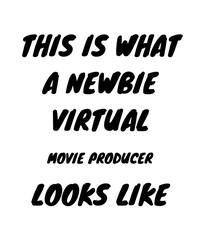 Fototapeta premium Newbie virtual movie producer