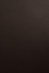 Dark brown full grain leather texture for background