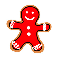Gingerbread cartoon for Christmas festival