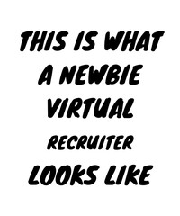 Newbie virtual recruiter