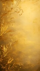 golden background | generative AI