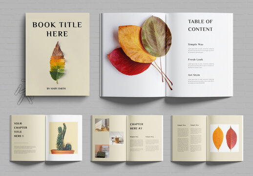 Book Template Design