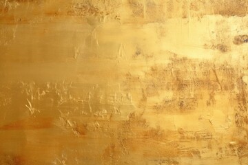 Golden Vintage Texture: Shiny Foil Wall with Light Reflections