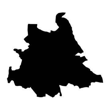 Tshuapa province map, administrative division of Democratic Republic of the Congo. Vector illustration.