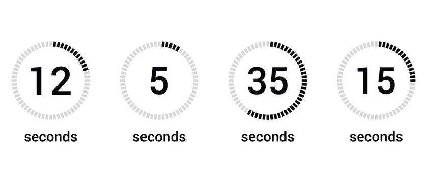 second clock loading vector display design.
