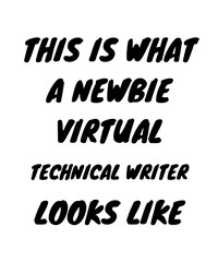 Newbie virtual technical writer