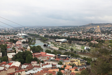 Obraz premium View of Tbilisi - the capital of Georgia