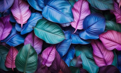 Unveiling the Secrets of Urban Indie Gardening: Transform Your Walls into Blossoming Pink and Blue Leaves Oasis! Generative AI