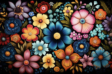 Floral Background Floral Wallpaper Floral Image Flower Background Flower Image Flower Wallpaper Illustration 