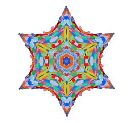 kaleidoscopic fractals for backgrouds and design