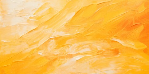 Closeup of abstract rough colorful orange colors art painting texture background wallpaper