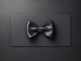 black&white gift bow