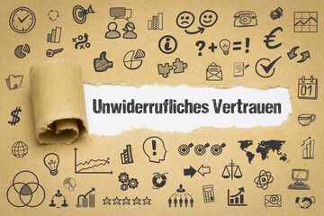 Unwiderrufliches Vertrauen	