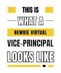 Newbie virtual vice-principal