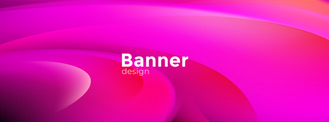 Pink abstract background, Pink banner