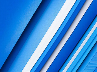 Fototapeta premium Abstract Blue Background With Diagonal Stripes