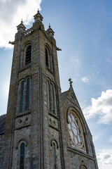 Fototapeta na wymiar Church of the Assumption in Howth, near the Dublin