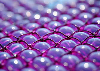 purple christmas balls