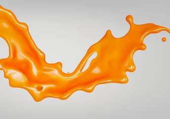 Poster Orange juice splash © musicphone1
