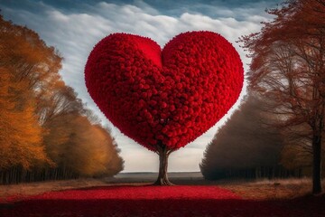 heart in the park and generated AI