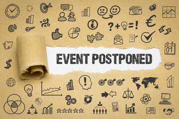 Event postponed	