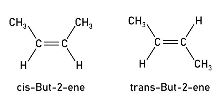 Difference between cis and trans isomers. Cis-trans isomerism. Scientific resources for teachers and students.