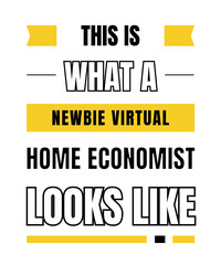Newbie virtual home economist