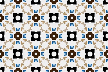 Abstract ethnic rug ornamental seamless pattern.Perfect for fashion, textile design, cute themed fabric, on wall paper, wrapping paper and home decor. Geometric pattern.
