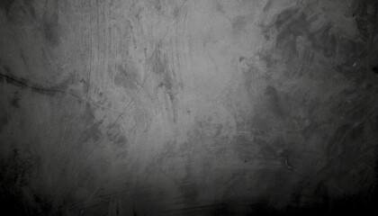 old wall texture cement dark black gray background abstract grey color design are light with white gradient background - obrazy, fototapety, plakaty