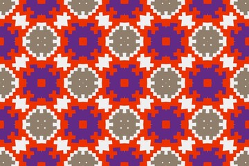 Abstract ethnic rug ornamental seamless pattern.Perfect for fashion, textile design, cute themed fabric, on wall paper, wrapping paper and home decor. Geometric pattern.
