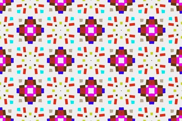 Abstract ethnic rug ornamental seamless pattern.Perfect for fashion, textile design, cute themed fabric, on wall paper, wrapping paper and home decor. Geometric pattern.