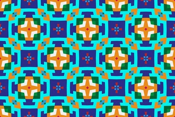 Abstract ethnic rug ornamental seamless pattern.Perfect for fashion, textile design, cute themed fabric, on wall paper, wrapping paper and home decor. Geometric pattern.