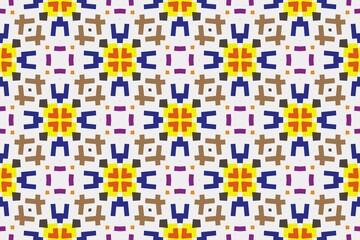 Abstract ethnic rug ornamental seamless pattern.Perfect for fashion, textile design, cute themed fabric, on wall paper, wrapping paper and home decor. Geometric pattern.