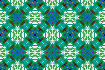 Abstract ethnic rug ornamental seamless pattern.Perfect for fashion, textile design, cute themed fabric, on wall paper, wrapping paper and home decor. Geometric pattern.