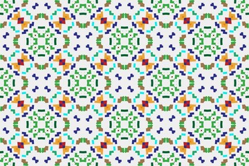 Abstract ethnic rug ornamental seamless pattern.Perfect for fashion, textile design, cute themed fabric, on wall paper, wrapping paper and home decor. Geometric pattern.