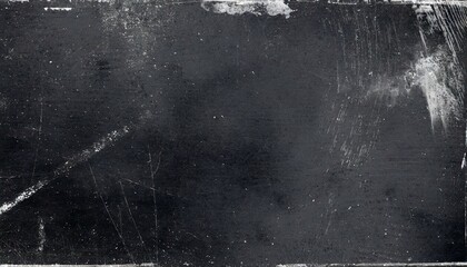 texture of old surface on black background with white scratches overlays stamp texture with effect...