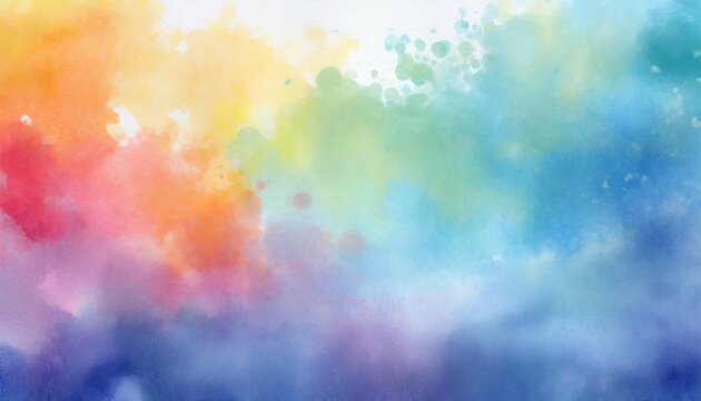 colorful watercolor hand painted abstract background for textures
