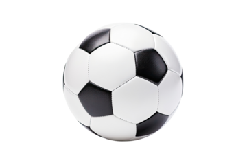 ball of soccer on isolated transparant Background