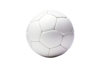 Fototapeta premium ball of soccer on isolated transparant Background
