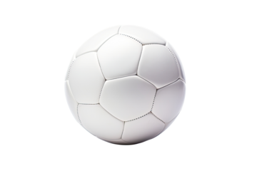 ball of soccer on isolated transparant Background
