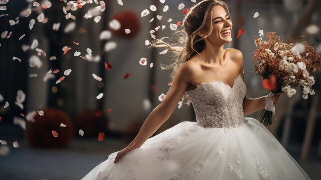 imagen de una boda y la novia pas&aacute;ndolo genial con o sin invitados