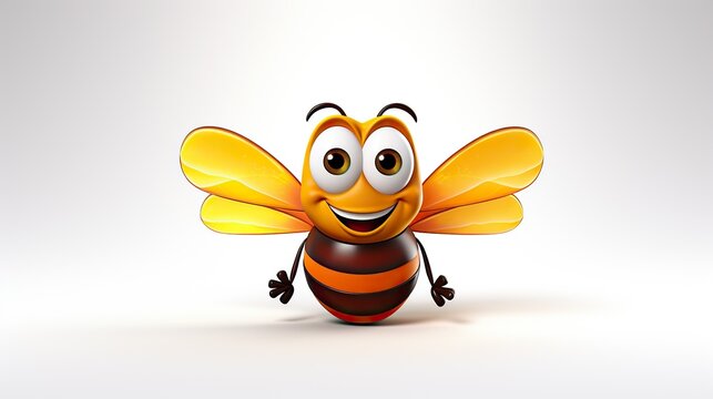 Cartoon bee collection set