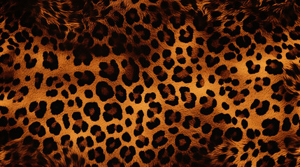 The pattern replicate the intricate and striking design of a leopard's coat created with Generative Ai