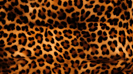The pattern replicate the intricate and striking design of a leopard's coat created with Generative Ai
