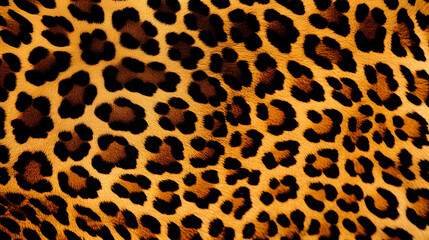 The pattern replicate the intricate and striking design of a leopard's coat created with Generative Ai