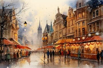 Christmas Markets - Generative AI